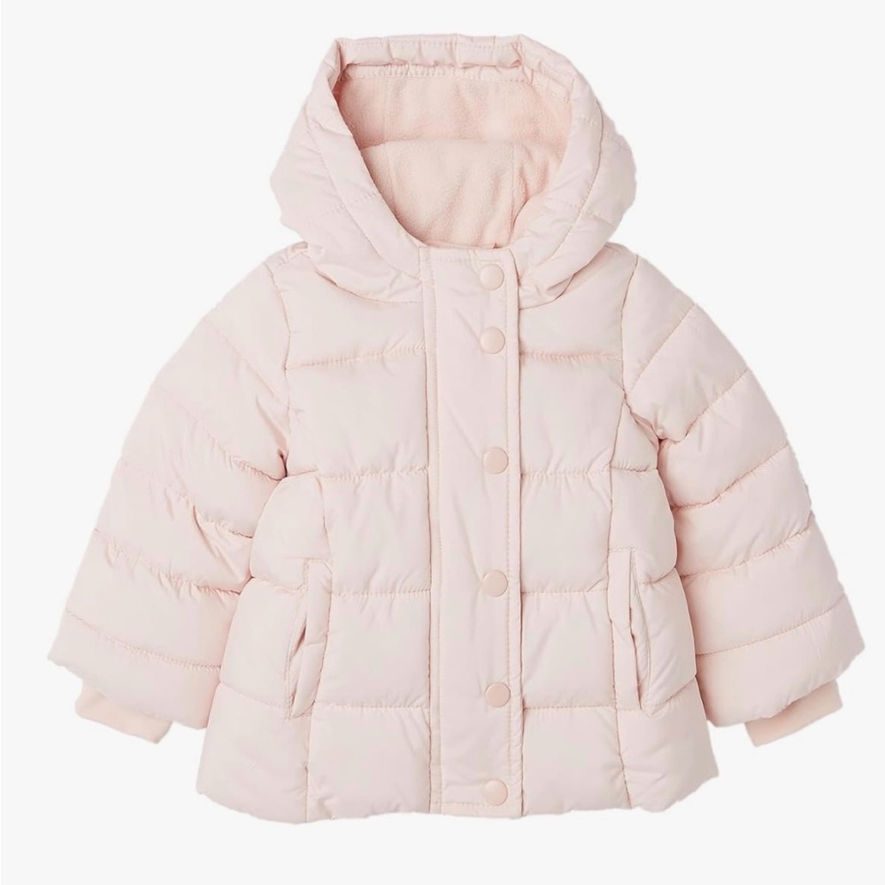 18mo Heavyweight Pink Puffer Jacket